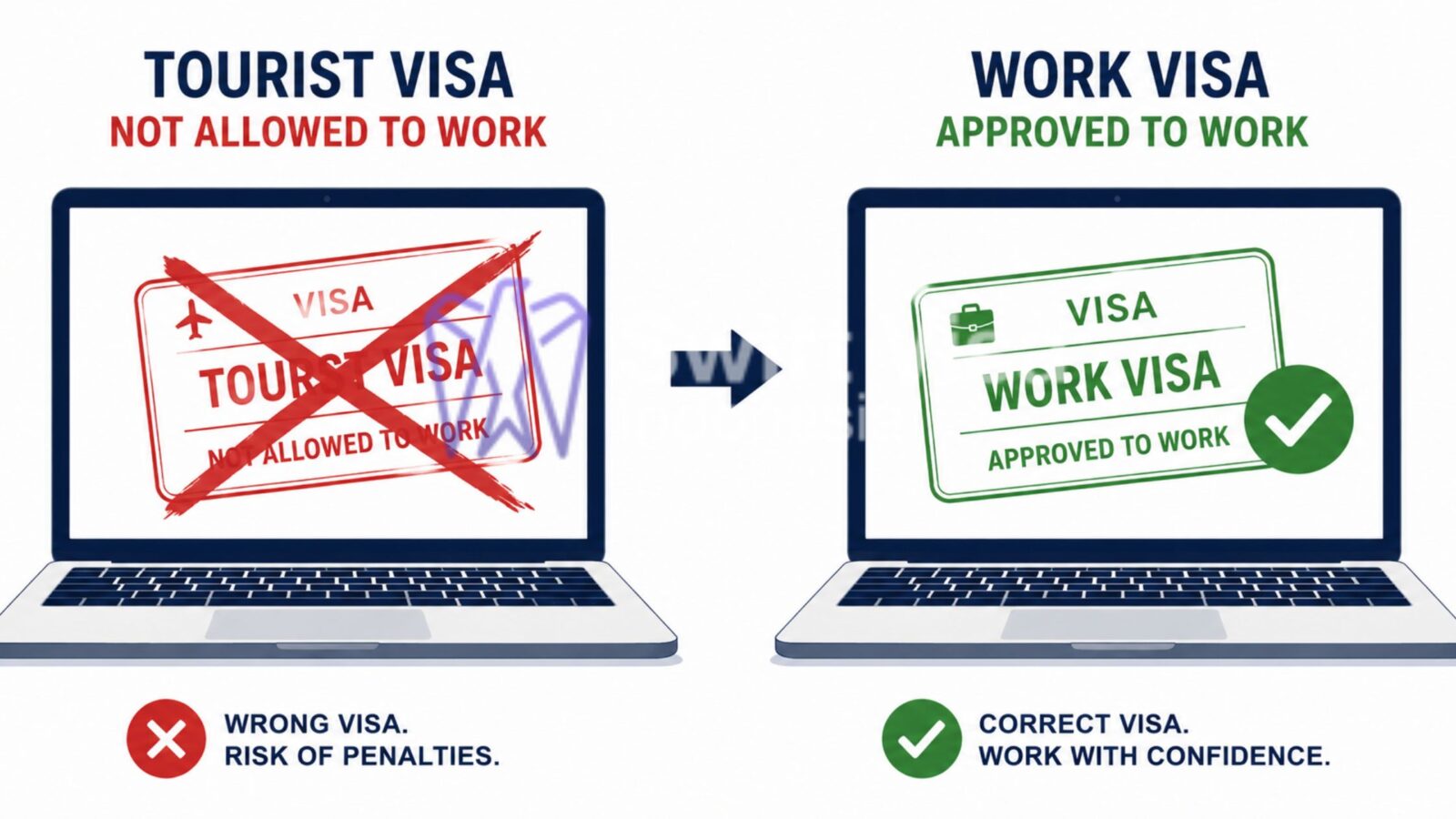 Indonesia visa for foreign workers versus tourist visa Indonesia for remote work compliance