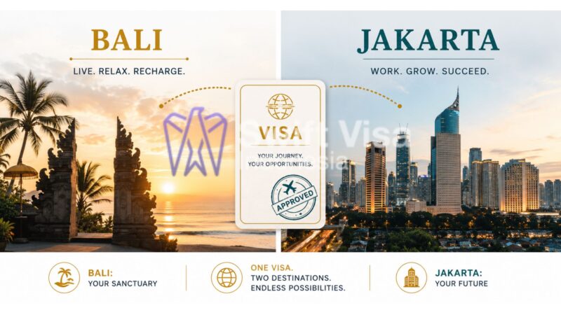 Retirement Visa Indonesia comparison of retiring in Bali versus Jakarta