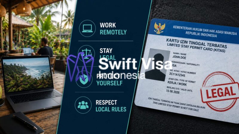 Working remotely in Bali legally 2026 — E33G remote worker visa guide for digital nomads